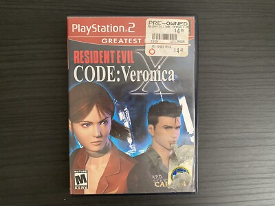 Resident Evil: Code Veronica X (PlayStation 2; CIB)