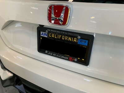J'S Racing License Plate Frame Universal EF EK S2K DC2 EG FG FD