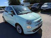 2017 Fiat 500 1.2 Lounge Euro 6 (s/s) 3dr HATCHBACK Petrol Manual