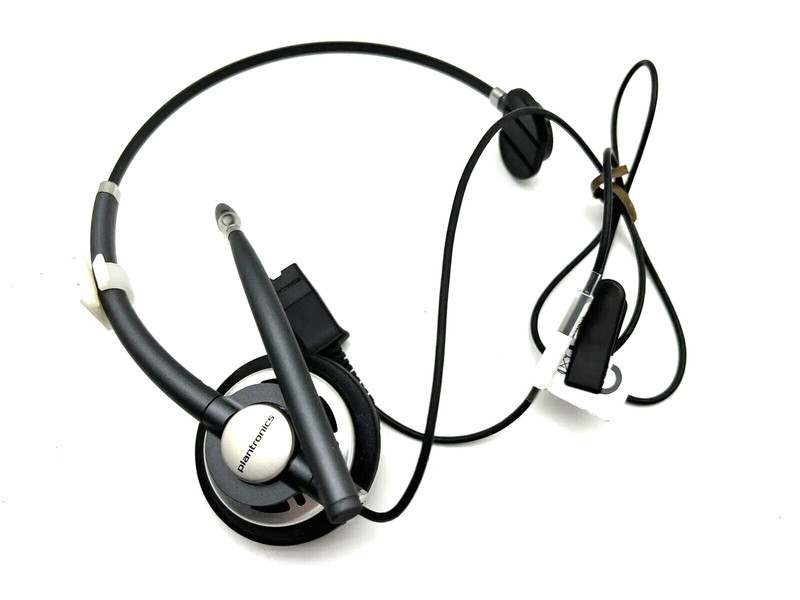 Plantronics Hw710n Monaural Qd KopfhÃ¶Rer, Anthrazit Headset Headphone Hw 710