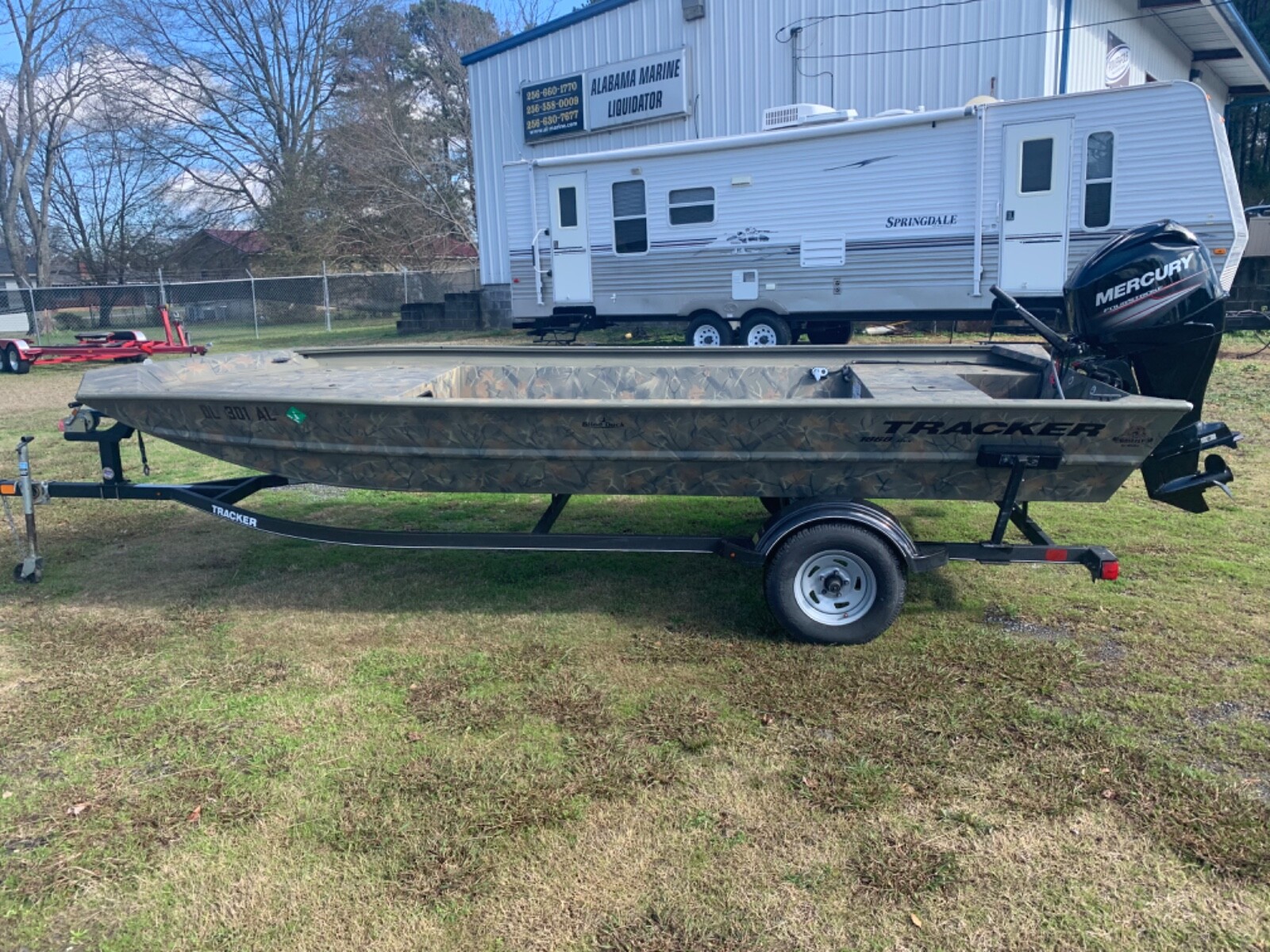 NO RESERVE, 2017 TRACKER GRIZZLY 1860 with Mercury 50 Hp 4 stroke WARRANTY!!!