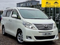 2014 Toyota Alphard  Petrol Automatic