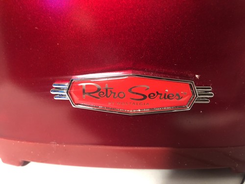 Nostalgia Retro Red Series Pop-Up Hot Dog Toaster Easy Use NEW