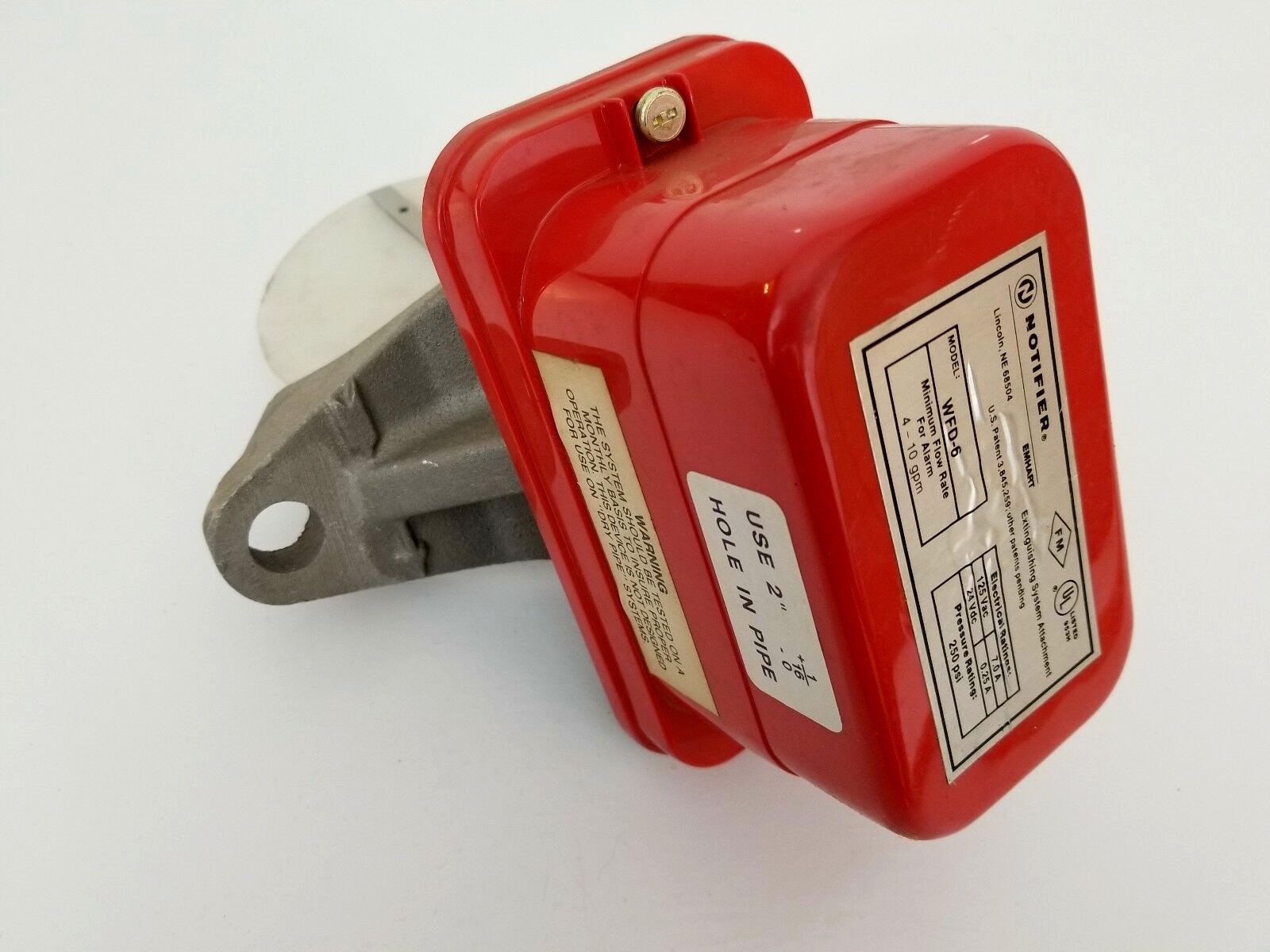 Notifier Model WFD-3 Emhart..New 250 psi Gast Shipping