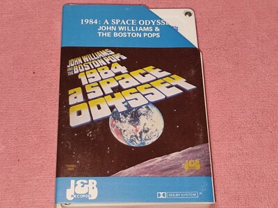 1984 A SPACE ODYSSEY JOHN WILLIAMS & BOSTON POPS Audio Cassette Album  VGC