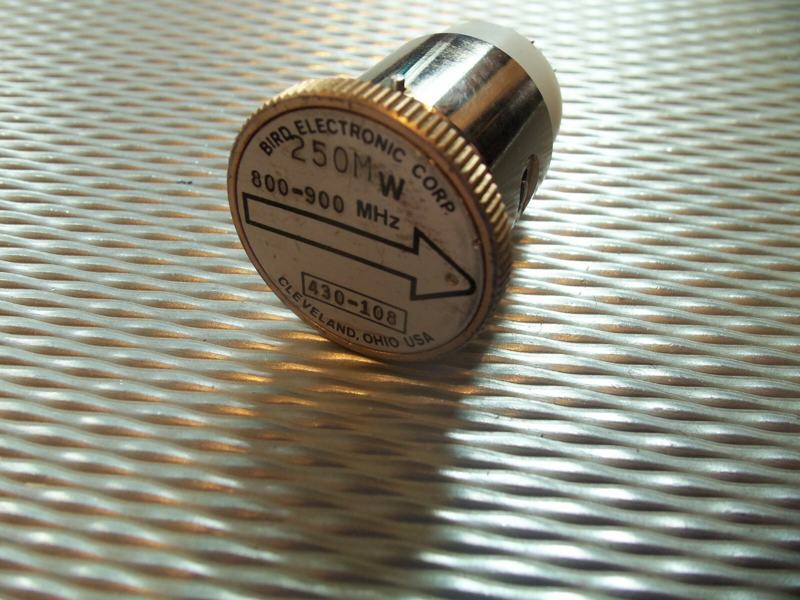 Bird 43 Thruline WattMeter Element 430-108 250MW 800-900MHz