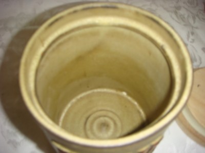 TREMAR POTTERY CORNWALL LARGE FLOUR CANISTER HTF