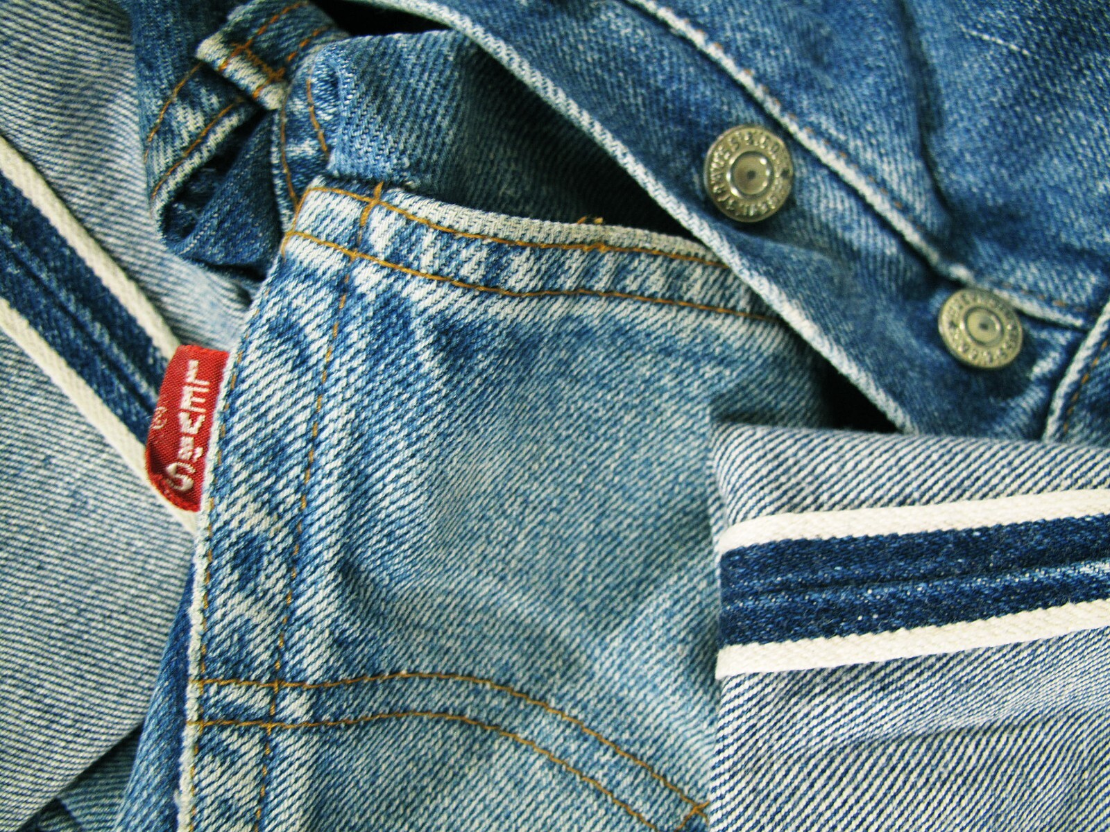 HOT VTG 90s USA LEVI'S 501 BIG E SELVEDGE DISTRESS 555 Jeans HOT VTG 90s USA LEVI'S 501 BIG E SELVEDGE DISTRESS 555 Jeans