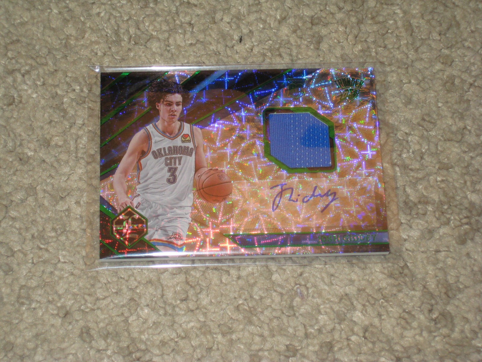 2021-22 Panini Chronicles Asia Jade Josh Giddey Limited RC 2021-22 Panini Chronicles Asia Jade Josh Giddey Limited RC