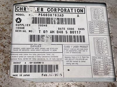 V6 DVD7点 2006 2007 Mazda 6 2.3L A/T Engine Computer L38E 18 881A ECU