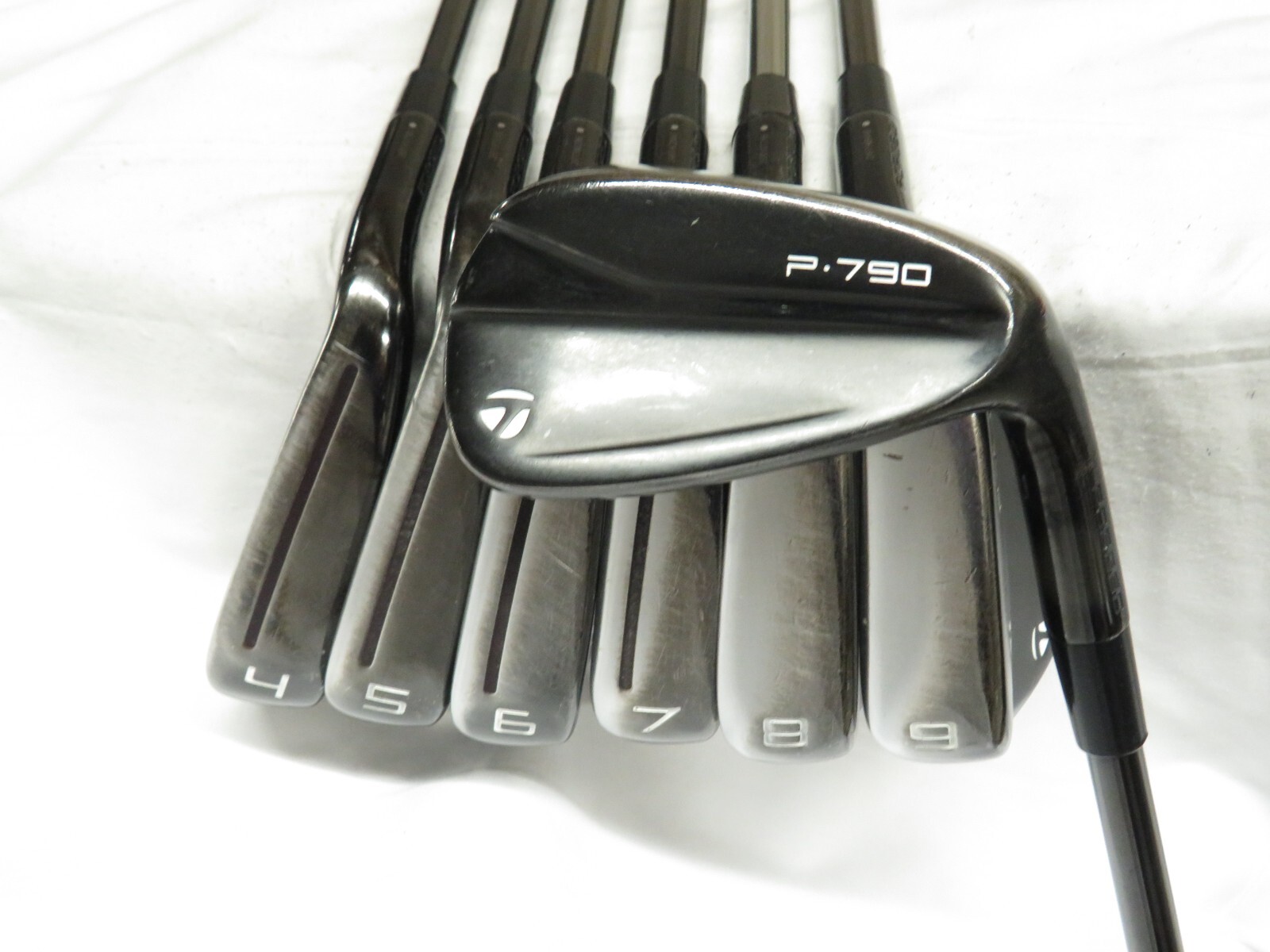 Used TaylorMade P-790 Black Iron Set 4-PW KBS Tour Lite