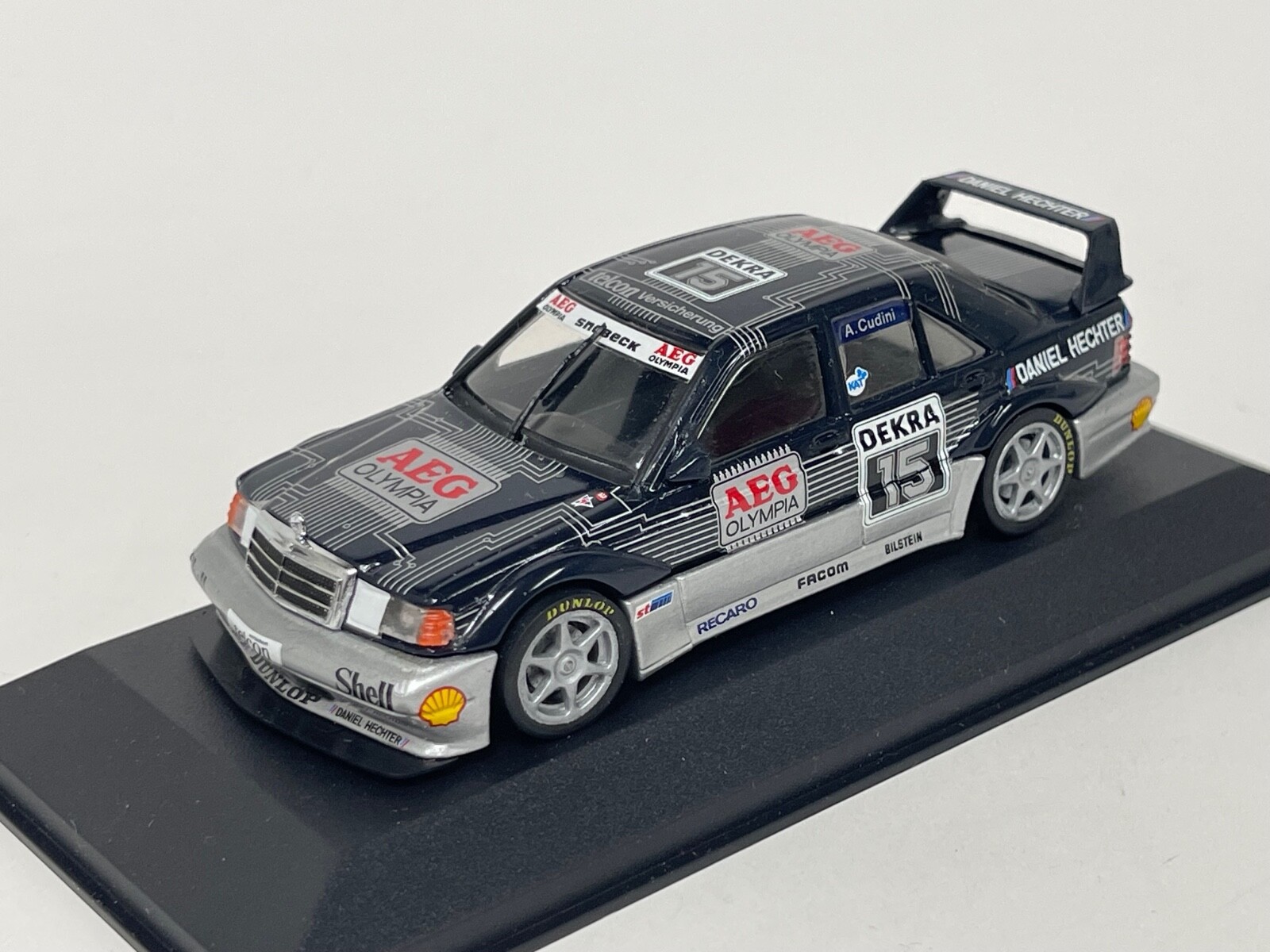 1/43 Minichamps Mercedes 190 E Evo 2 1990 DTM, A.Cudini Car