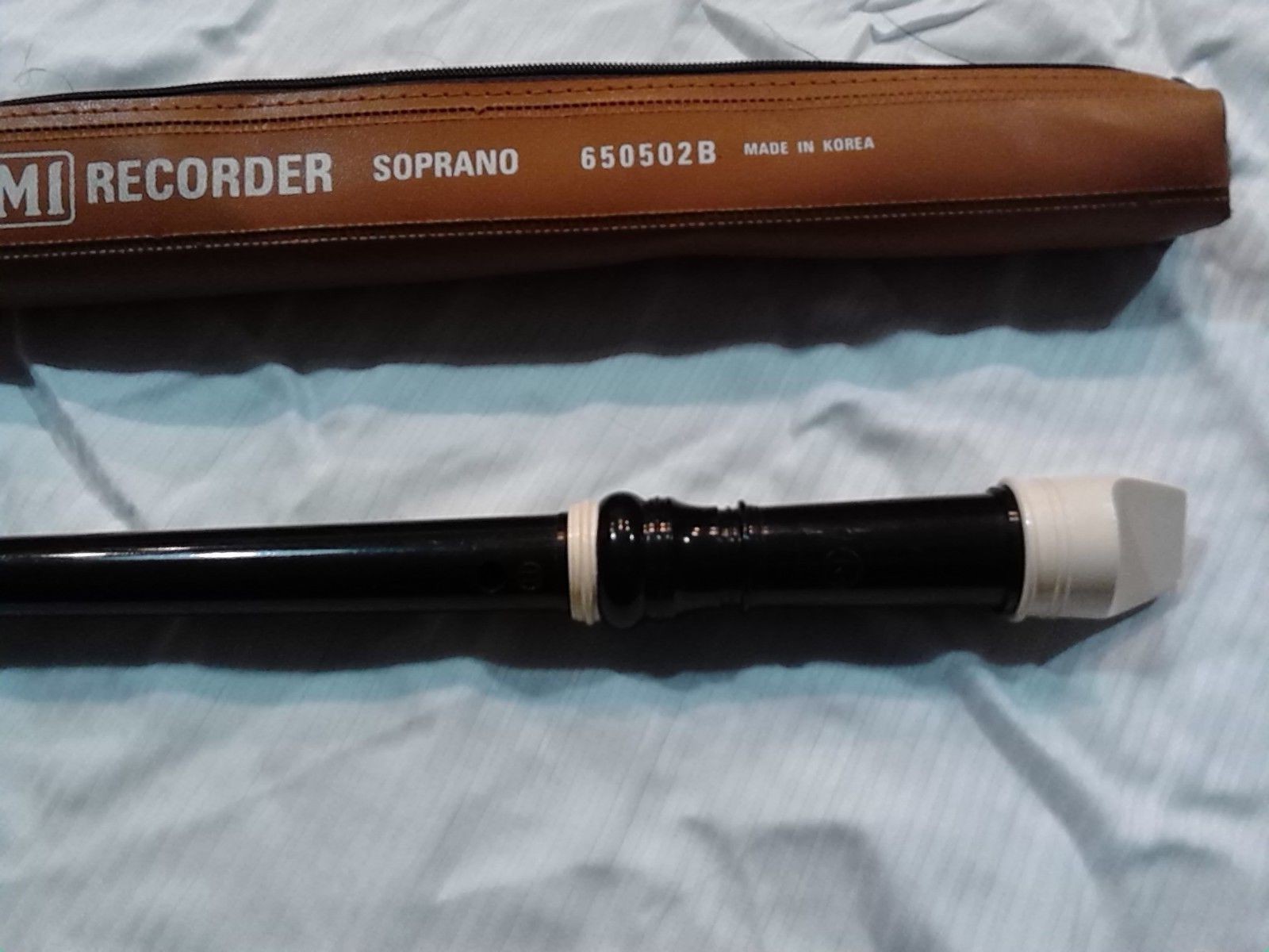 LMI Recorder Soprano 650502B - With Brown Case