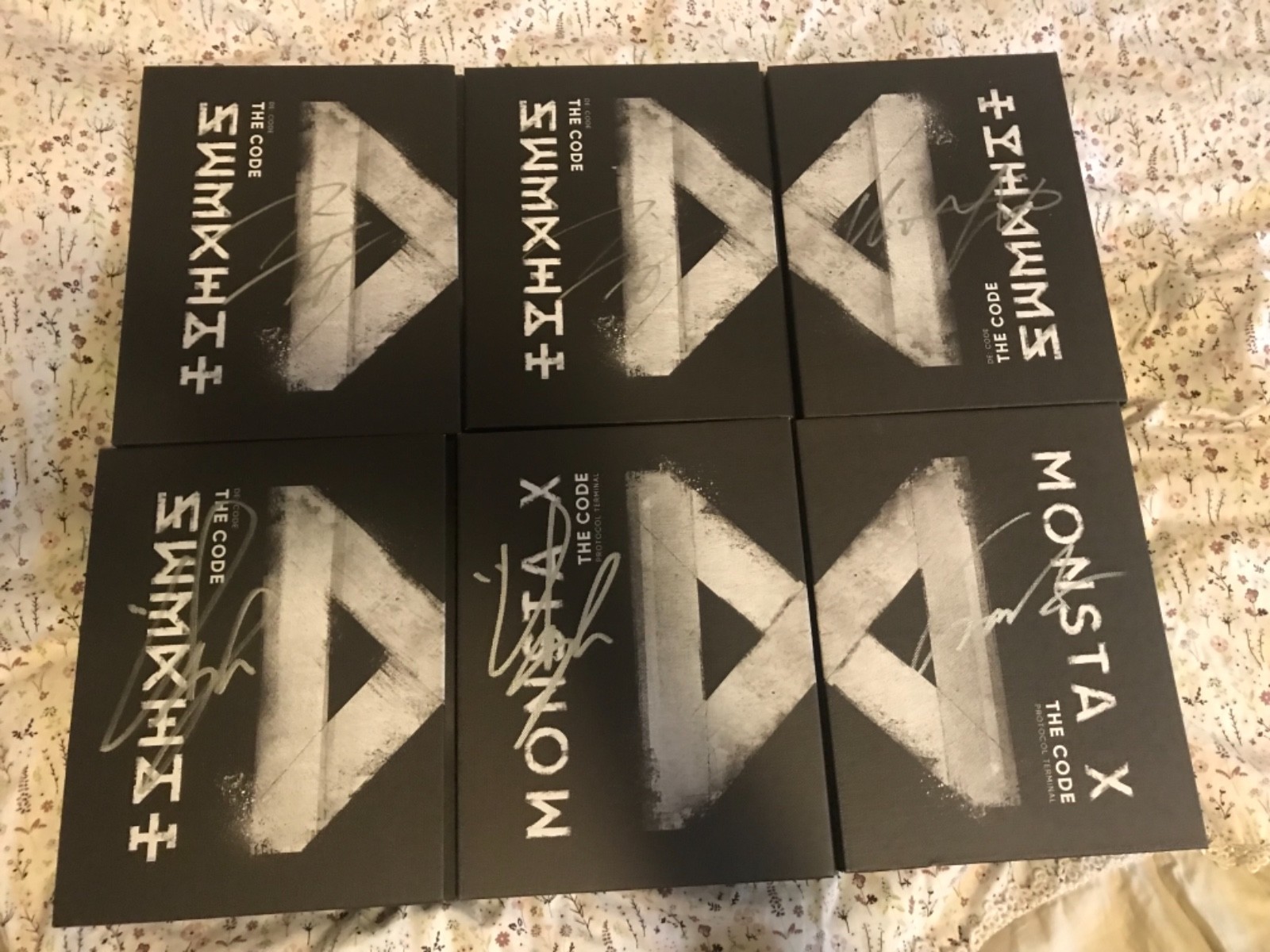 Monsta X The Code Signed Album Minhyuk