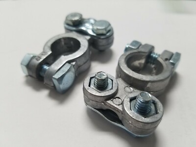  2 pcs TOP Post Auto Truck Battery Terminals for 6 to 1 Gauges wire clamp