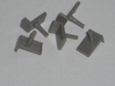 VINTAGE AURORA TYPE ATLAS GUIDE PINS 5 TOTAL NICE HO SLOT CAR