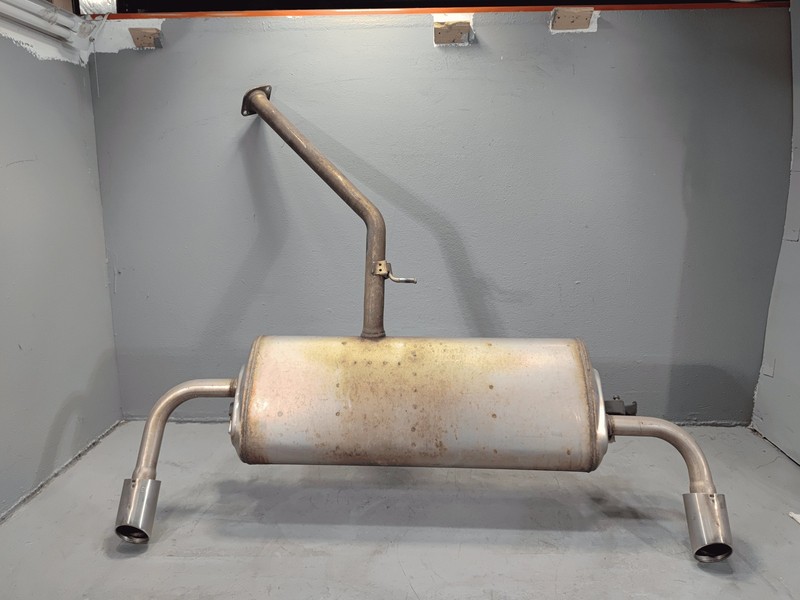Used Toyota RAV4 Hybrid Exhaust System Rear Muffler Dual Tip OEM 2019-2025
