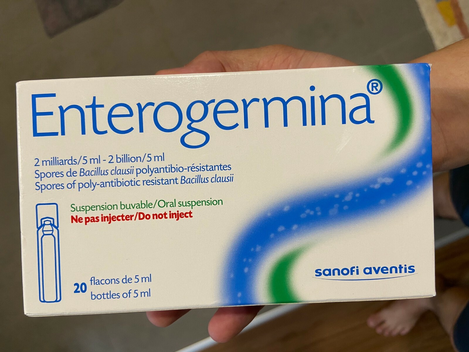 Enterogermina Bacillus Clausii Probiotic