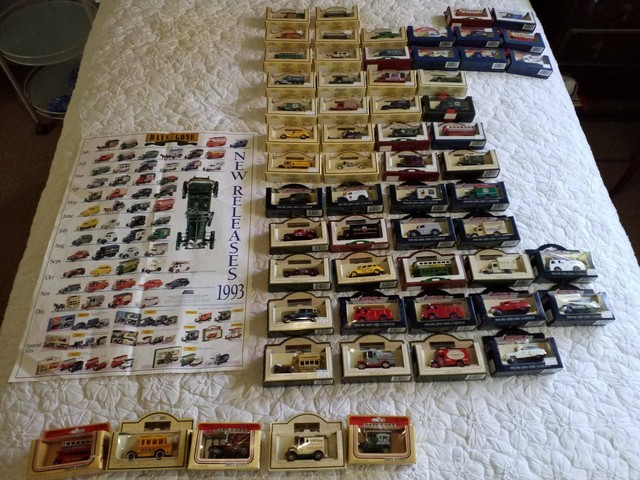 days gone vintage models made by lledo plc