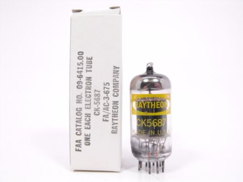 NOS RAYTHEON JAN-CRP-5676 TRIODE Radio Audio Tested TV-10B NOS RAYTHEON JAN-CRP-5676 TRIODE Radio Audio Tested TV-10B