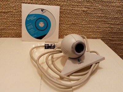 Logitech Quick Cam Express PC USB Web Cam & Quick Cam Express  Microsoft Vintage