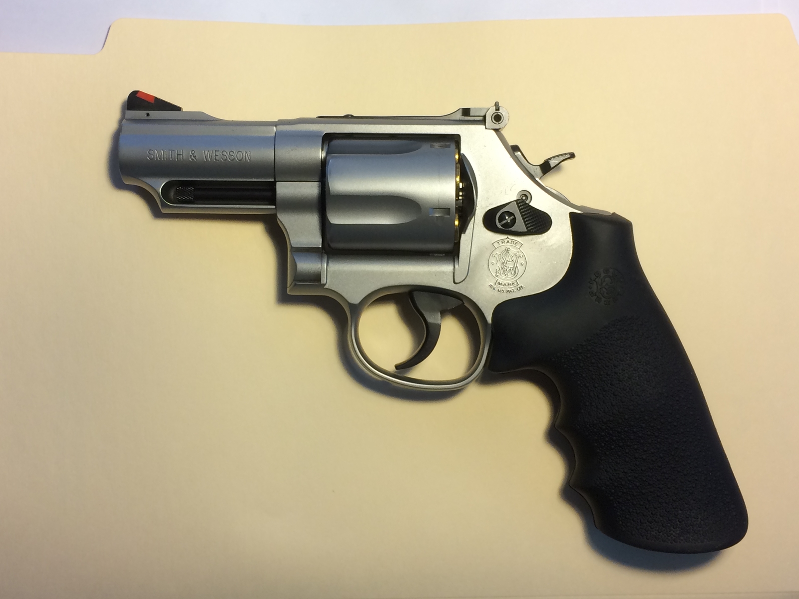 Hogue Monogrip 19000 - Fits S&W K&L Frame Round Butt