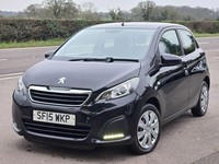 2015 Peugeot 108 1.0 108 Active 5dr Hatchback Petrol Manual