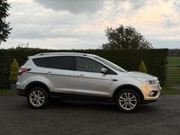 FORD KUGA TITANIUM (SILVER) 1.5 TDCI 5DR 2018 102K M.O.T NOV 2026 FSH 2KEYS A/C