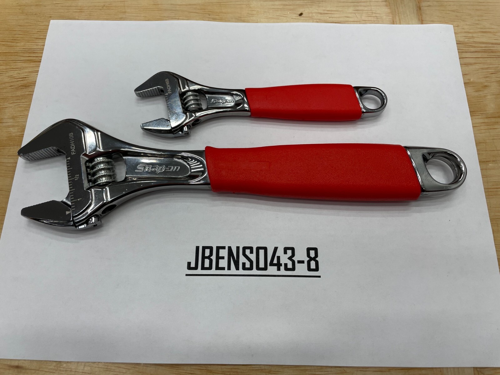 Snap-on Tools NEW 2pc RED 6 Snap-on Tools NEW 2pc RED 6