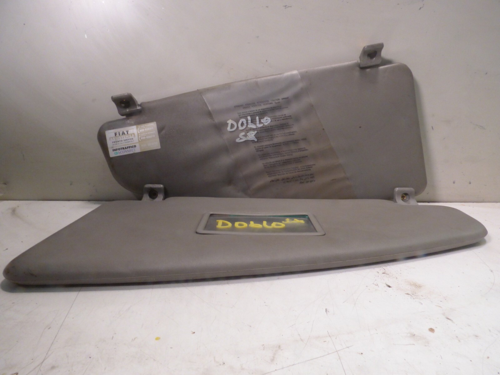 Alette pantine parasole FIAT DOBLO'