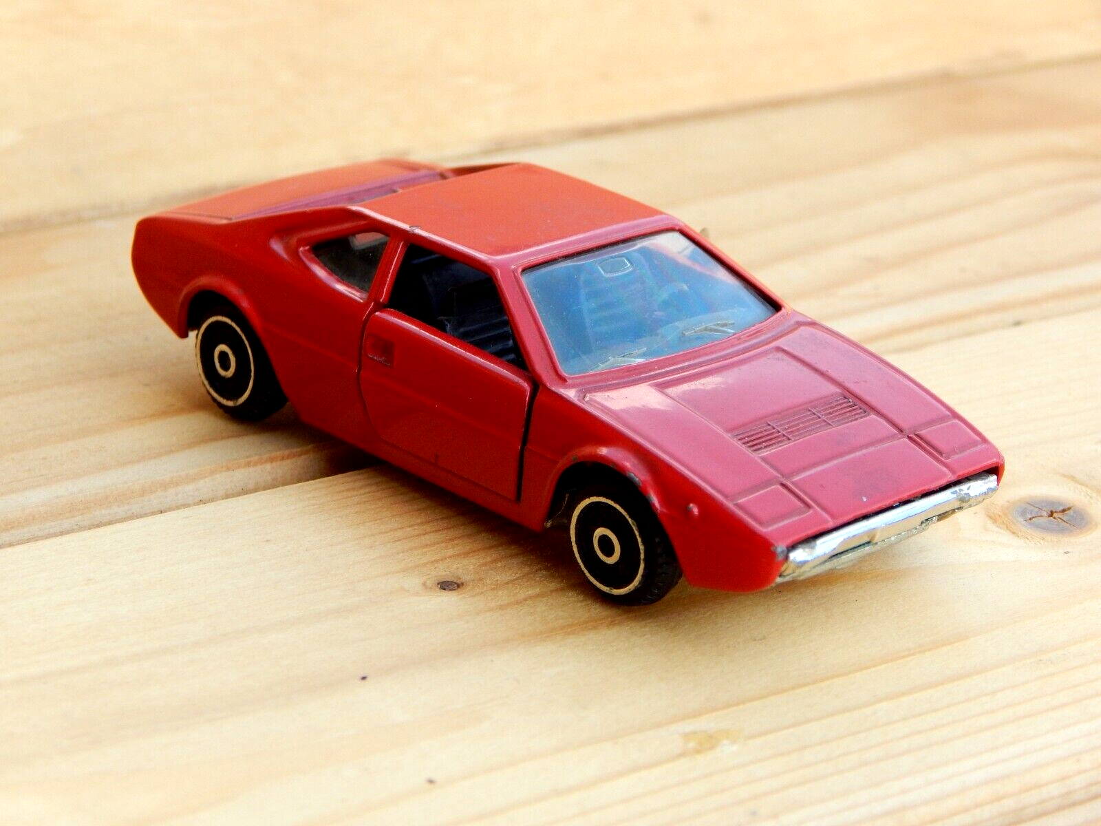 イタリア製 ポリスティル フェラーリ ディーノ308GT4 Vintage Red Ferrari Dino 308 gt4 by Polistil EL58 2-76 Italy
