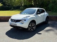 2014 Nissan Juke 1.6 N-TEC 5DR 81K (PEARL WHITE)  HATCHBACK Petrol Manual