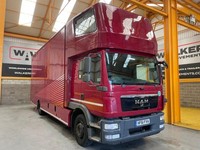 MAN TGM 15.250, 15 TONNE, EURO 5, 4X2 REMOVAL BOX - 2011 - HF61 FVA