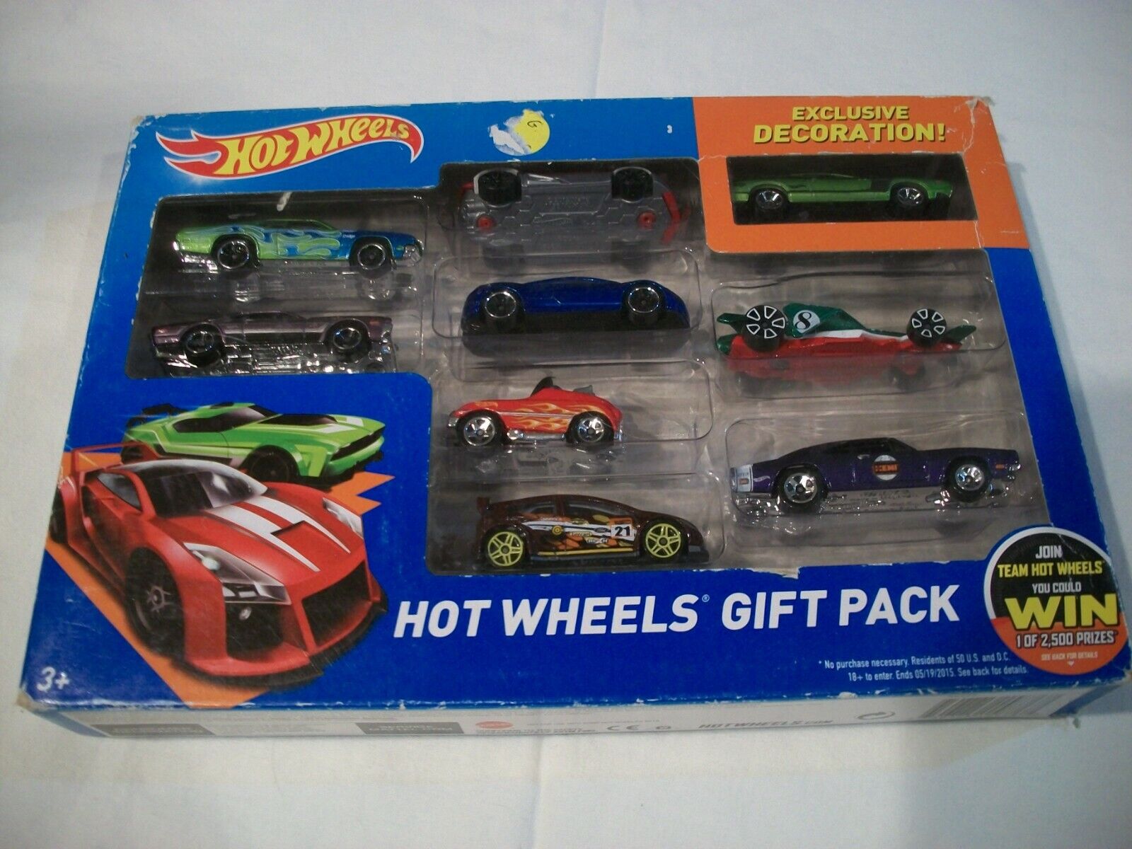 Hot Wheels Gift Pack 9 Car Pack 2014 Mattel X6999 NEW 1:64 Scale Hot Wheels Gift Pack 9 Car Pack 2014 Mattel X6999 NEW 1:64 Scale