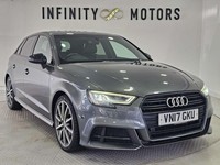 2017 Audi A3 2.0 A3 Sportback Black Edition TFSI 5dr Hatchback Petrol Manual