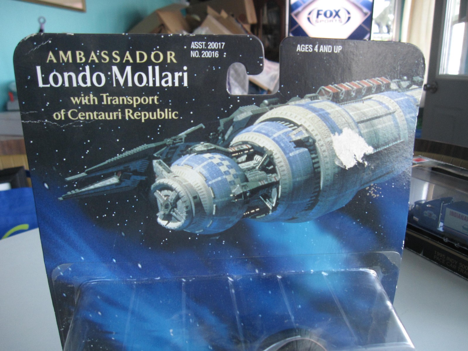 '97 WB & Exclusive Toy Babylon 5 Earth Alliance Space Station Londo Mollari MOC