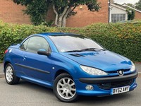 PEUGEOT 206CC 1.6 CONVERTIBLE**VERY LOW 30K MILES + 14 SERVICE STAMPS + 2 KEYS**