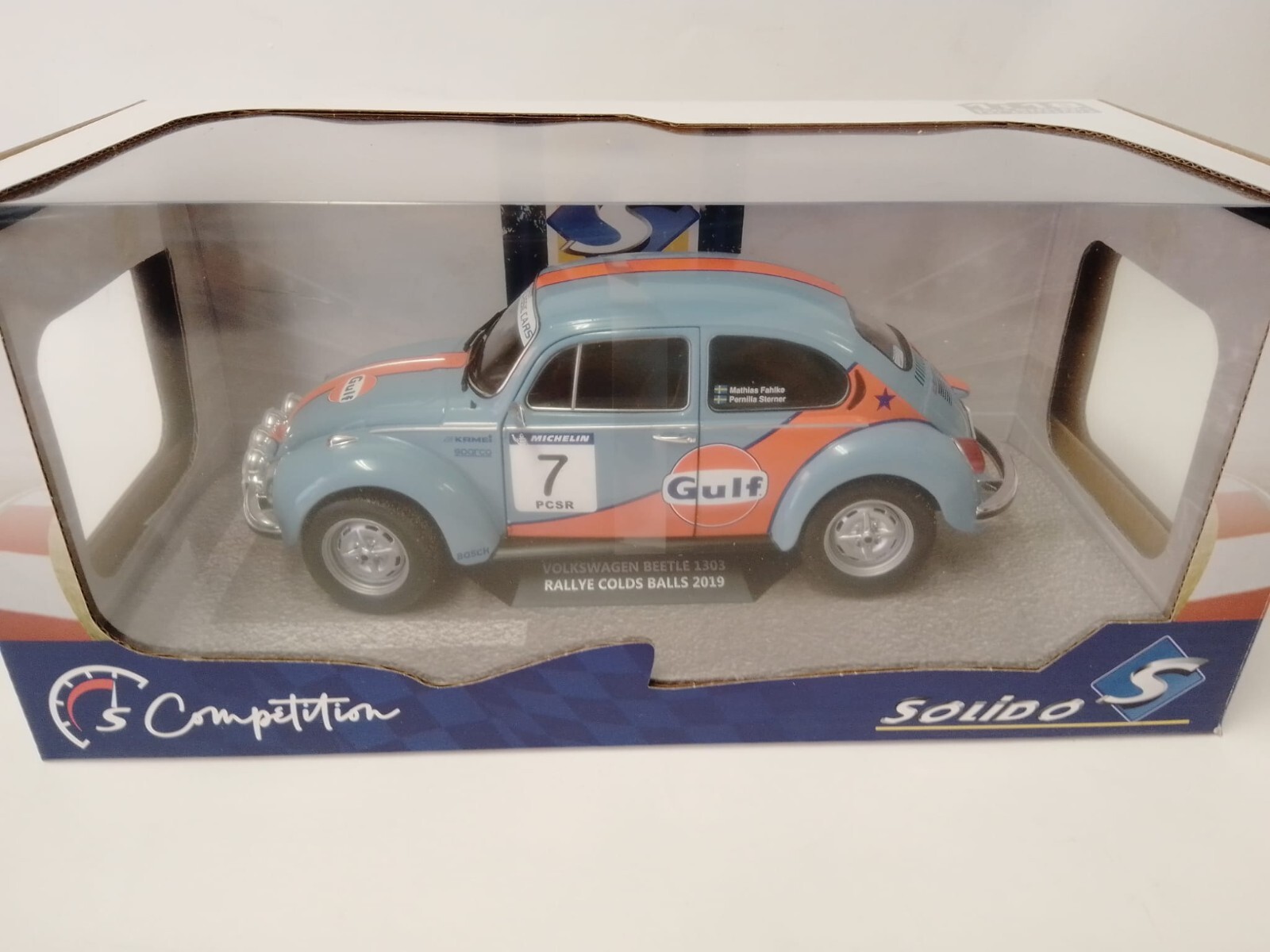 ソリド 1/18 VW ビートル ラリー コールズ ボール 2019