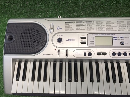 RadioShack LK-1261 Light Up Midi 61 Key Electronic Keyboard Only As Is Read