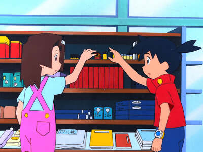 Medabots Damashii Original Animation art Production Cel Key Master Setup