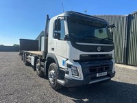 2018 Volvo FMX 8x2 Bevertail plant lorry low klm 