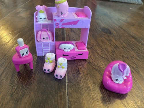 Shopkins Slumber Fun Collection Fashion Spree 8 Exclusive