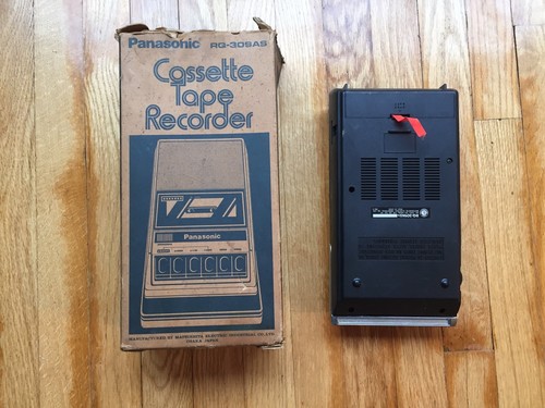 Vintage Panasonic Cassette Player/Recorder~RQ-309AS