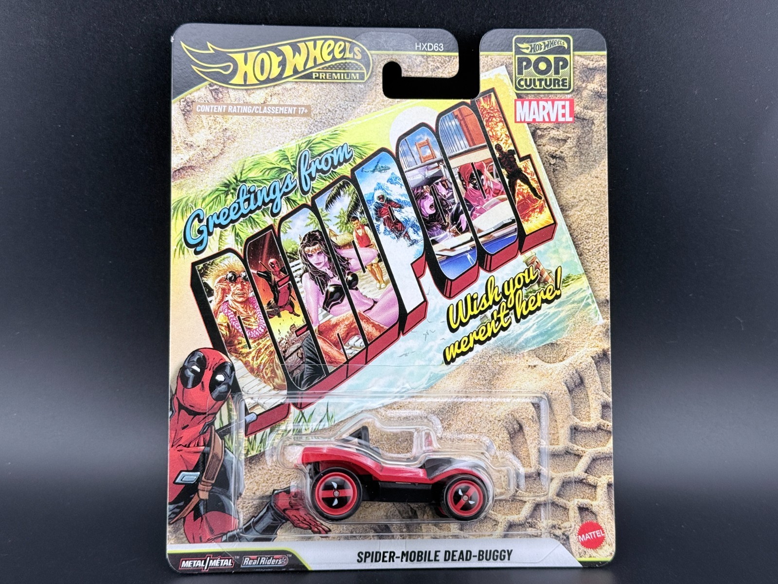 Hot Wheels SPIDER-MOBILE DEAD BUGGY Marvel HXD63-956Q 1/64 | eBay