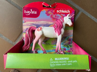 Schleich Bayala Mandala Pink,White Unicorn Mare Horse Figure Toy 70717 NEW w/Box