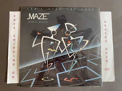 SEALED MAZE FEAT FRANKIE BEVERLY CAN'T STOP THE LOVE 1985 LP ST 512377