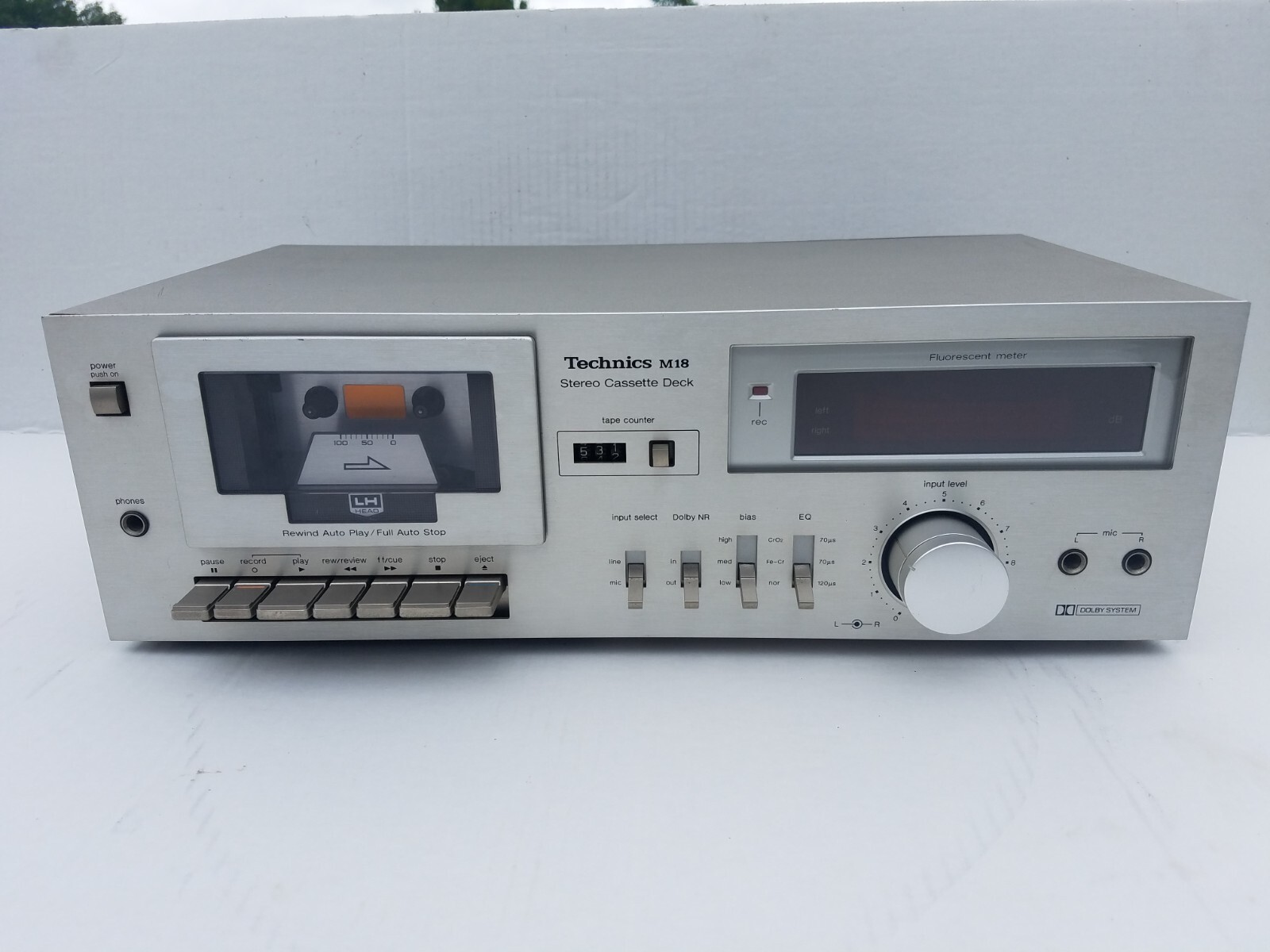 Technics カセットデッキ ○Technics RS-676U カセットプレーヤー カセットデッキ - メルカリ