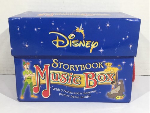 2003 Disney's Storybook Music Box - 5 Storybooks Included