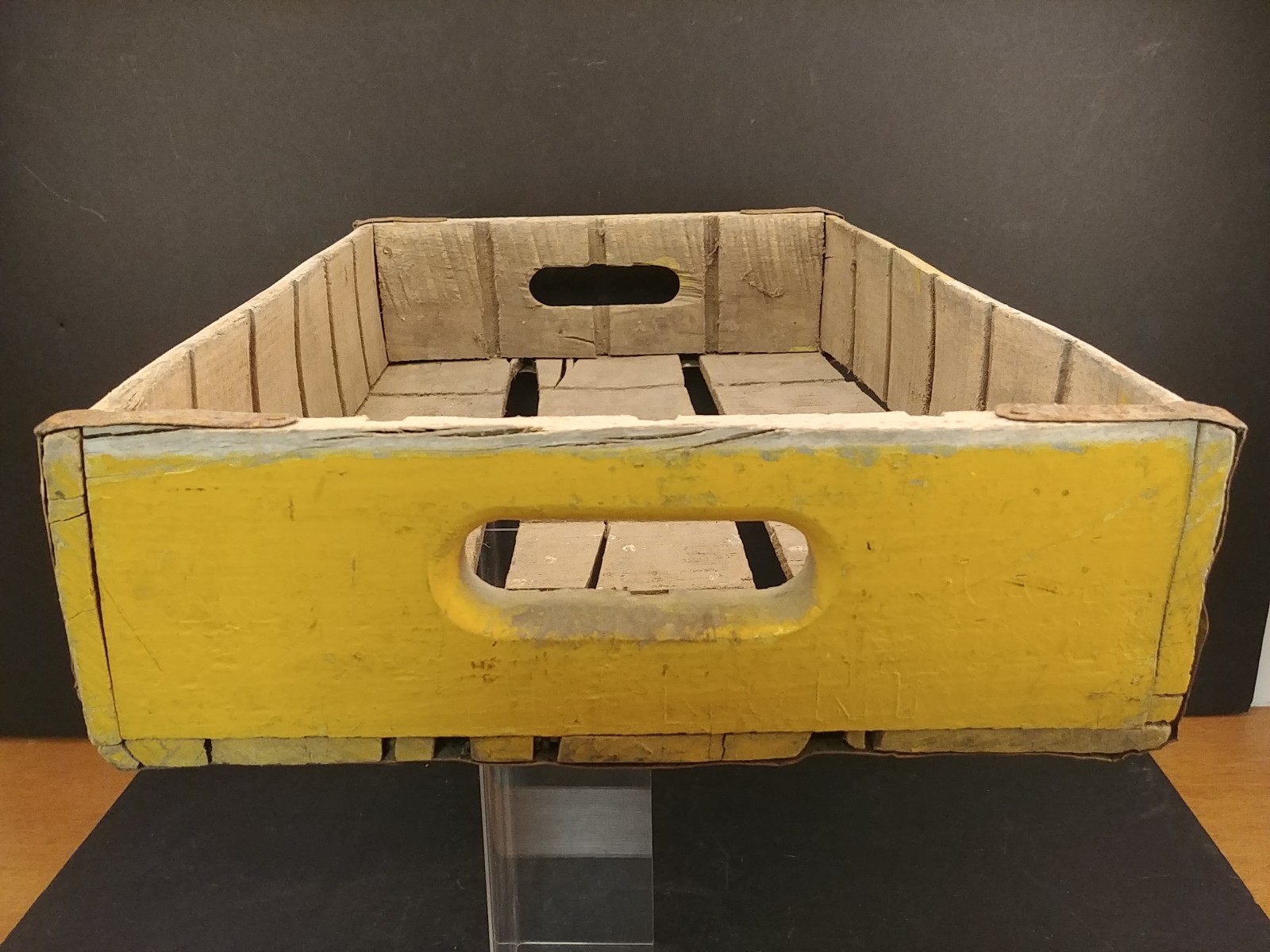 Vintage Dr. Pepper Wooden Wood Pop Soda Case Fremont Bottling Mission Co.