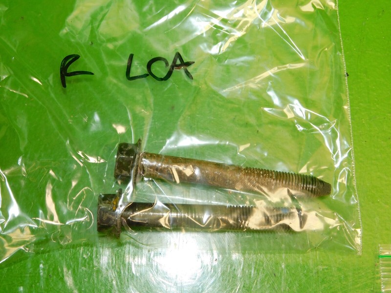 88-91 Civic CRX OEM rear back lower control arm LCA mount bolts SET